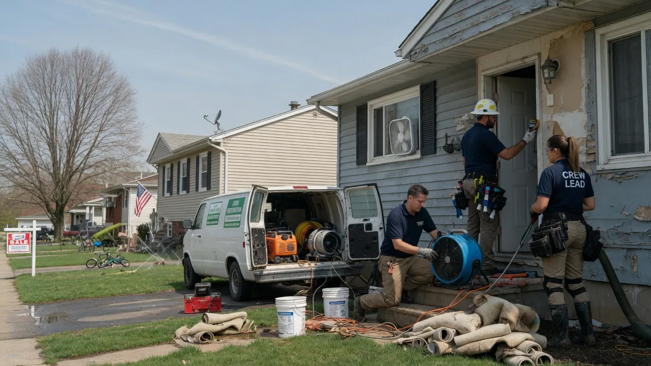 Flood Cleanup in Albion, IN near me