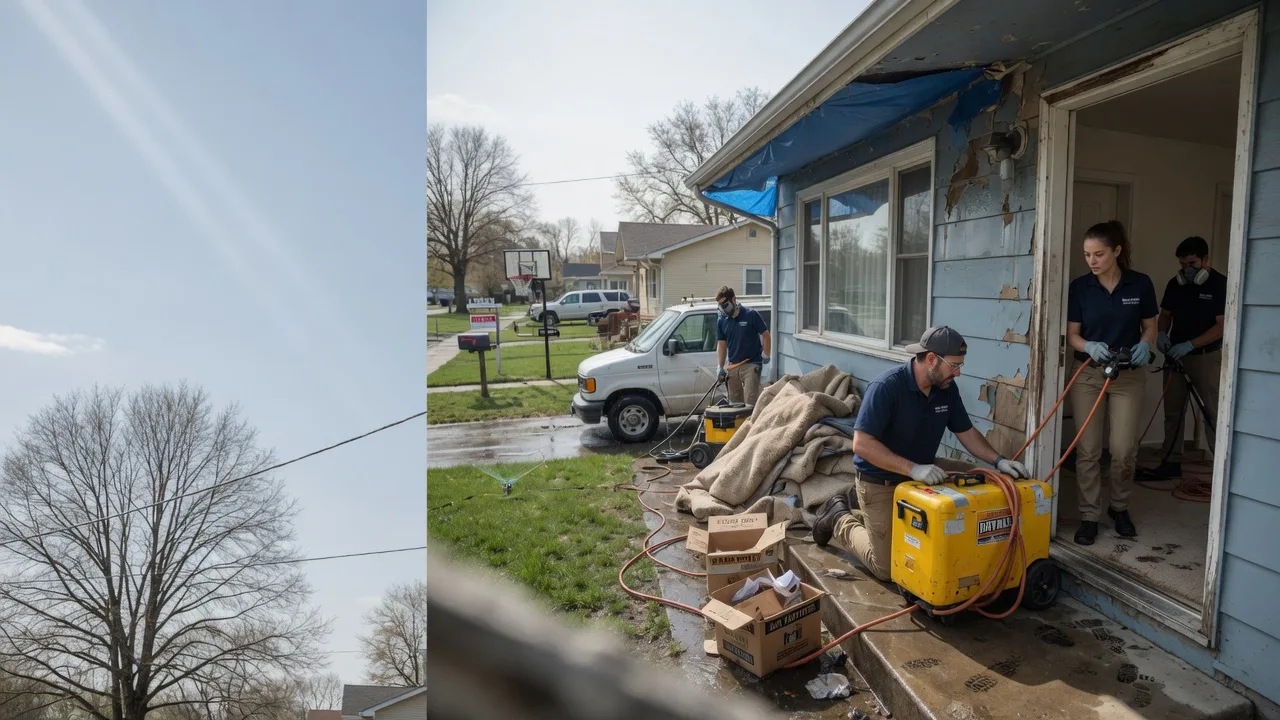 Basement Flood Cleanup in Albion, IN near me